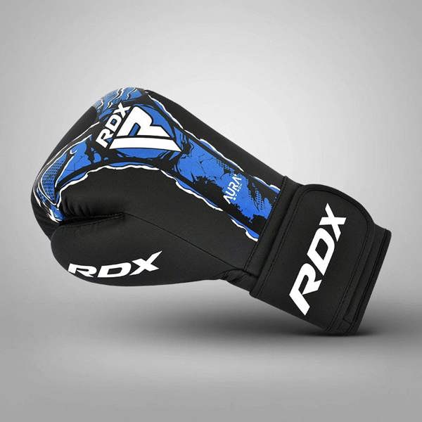 RDX Sports BOXING GLOVE NEW AURA F17 BLACK BLUE
