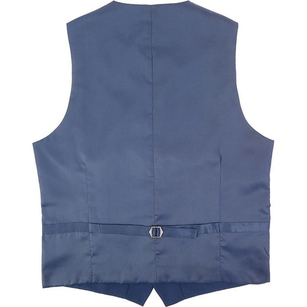 French Connection Mens Wedding Blue Waistcoat