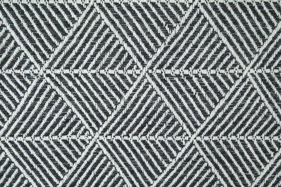 Zahra Black Throw 50x60"