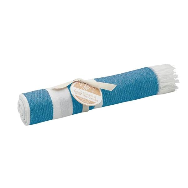 MidOcean Wave Hammam SeaQual Bath Towel - Turquoise - 