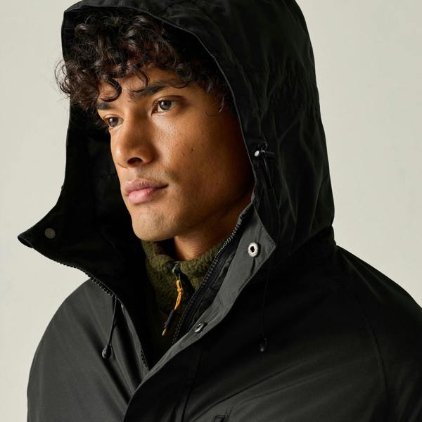 Regatta Mens Slyvan Insulated Waterproof Jacket - Black - 