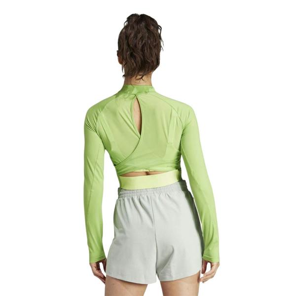 Adidas Womens/Ladies HIIT Fitted Technical Top - Green - 