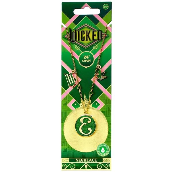 The Carat Shop Wicked Elphaba 'E' Icon Necklace