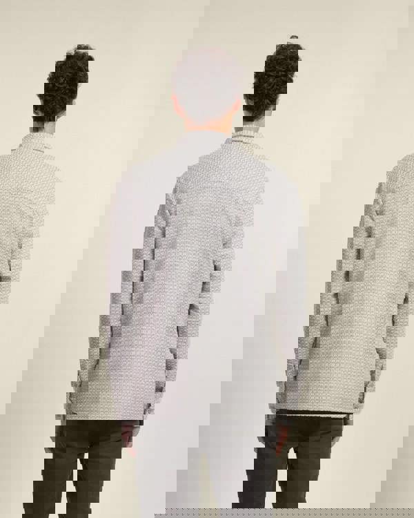 Larsson & Co Grey Textured Overshirt