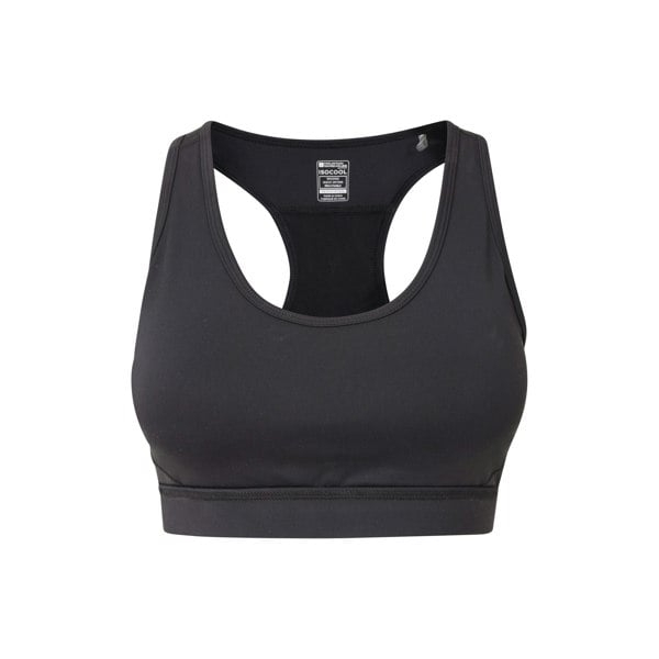 Mountain Warehouse Women's Motion Mesh Sports Bra - Jet Black