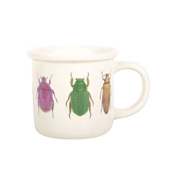 Serano Off White Beetle Mug