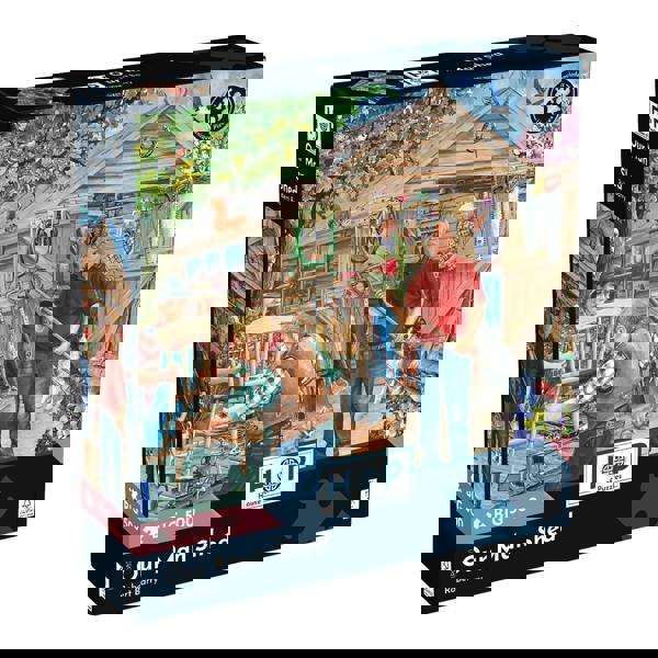 The House of Puzzles Our Man Shed BIG 500 Piece Jigsaw Puzzle