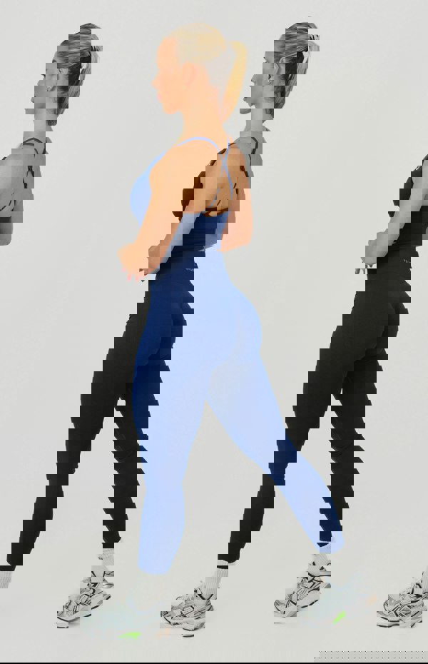 V3 Apparel Tempo Seamless Scrunch Leggings - Midnight Blue