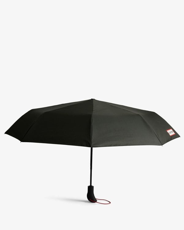 Hunter Auto Compact Umbrella - Black