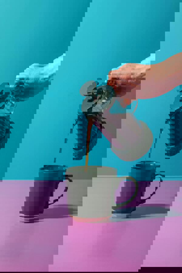 La Cafetière 'Zero' 3 Cup Green Cafetiere, Removable Base for Grounds, 350ml