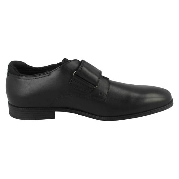 Start-rite Boys Startrite Formal Hook & Loop School Shoes Logic