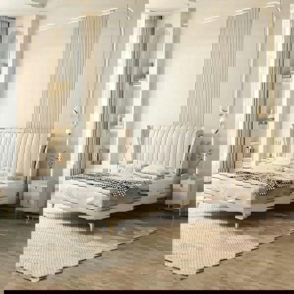 Aisha Floating Bed, King Size, ,Super King Size, No Storage-Rit Concept-Rit Concept