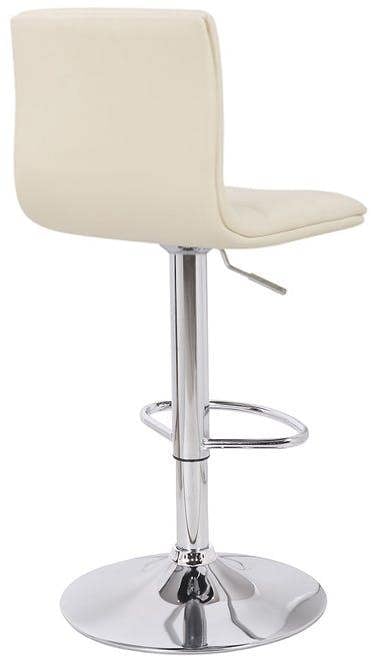 Lamboro Aldo Swivel Kitchen Barstool with Adjustable Height and Chrome Base