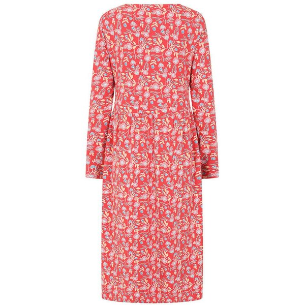 Lazy Jacks LJ534 - Printed Midi Dress - Garland Flowers