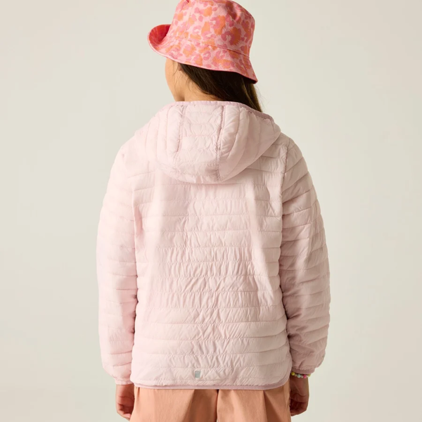 Regatta Kids Hillpack Hooded Jacket - Pink Haze