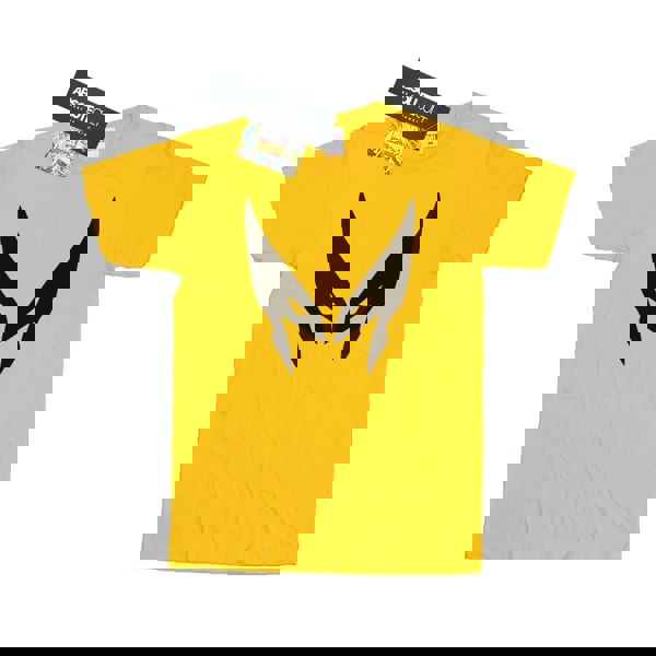Marvel Mens X-Men Wolverine Mask T-Shirt - Sunflower