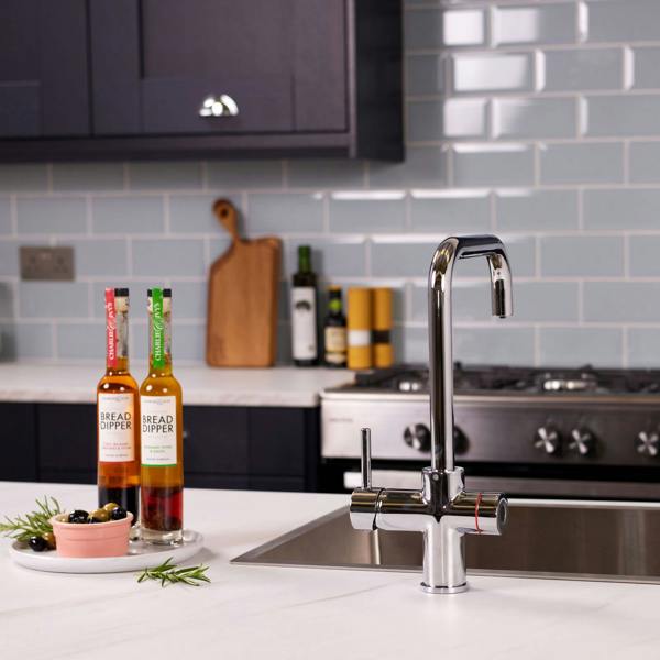 Impromta 3 in 1 Biometric Boiling Water Tap | Polished Chrome Finish