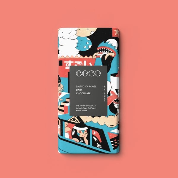 Coco Salted Caramel Dark Chocolate