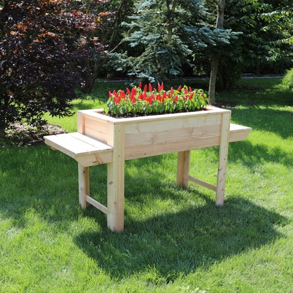 Dim Larch Planter - Best Shed