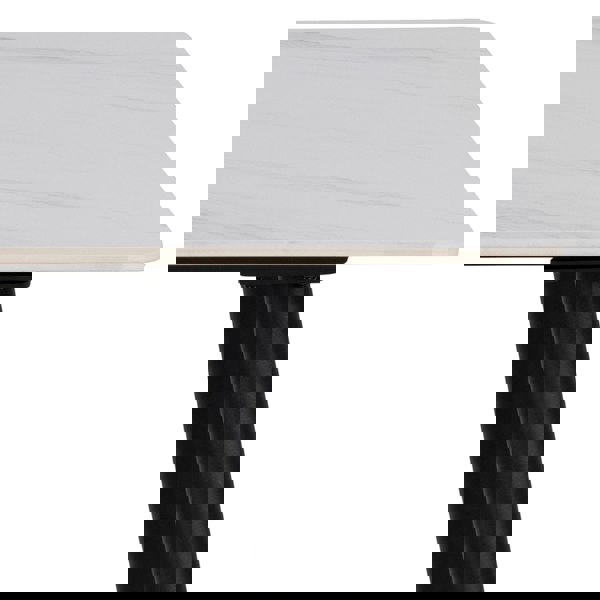 Furniture To Go Wicklow Ceramic Dining Table in White