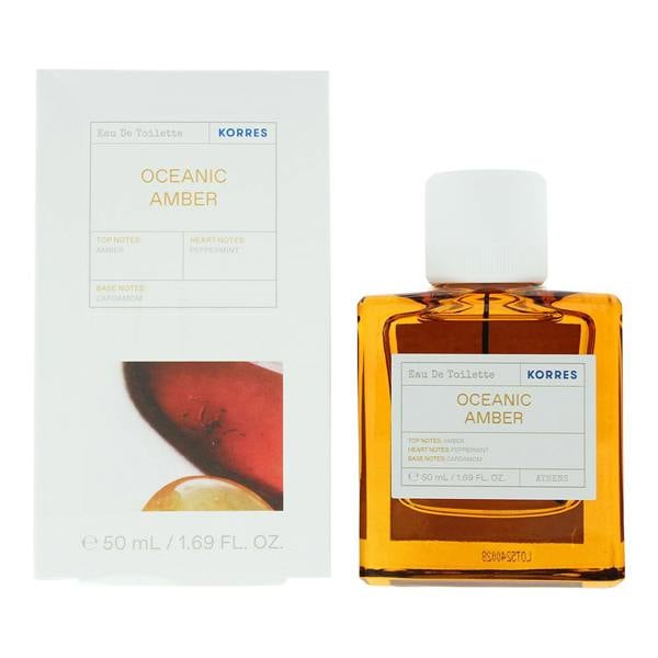 Korres Oceanic Amber Eau De Toilette 50ml Spray For Him