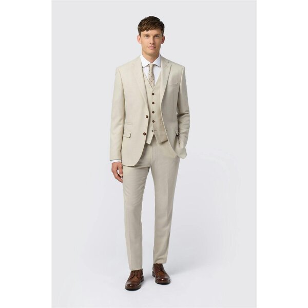 Antique Rogue Slim Fit Blake Ecru Jacket