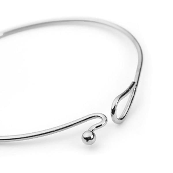 Aye Do Gifts Silver Hoop Bangle - Fashion Accessory for Women