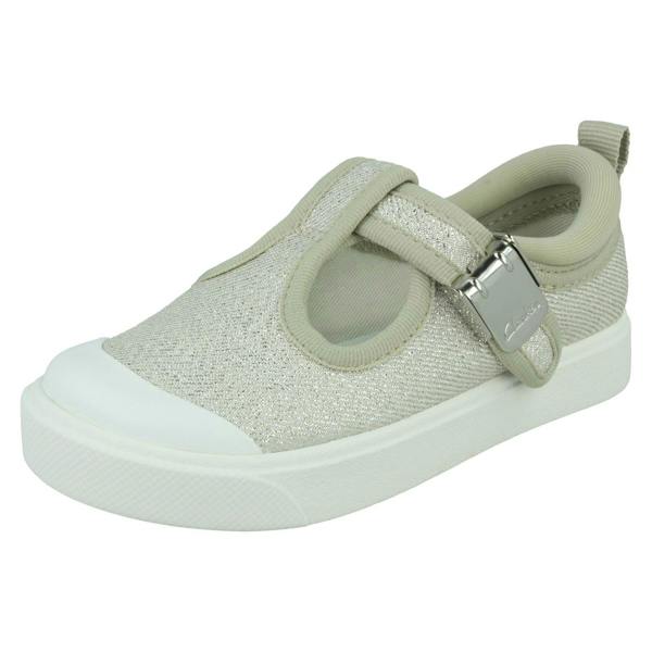 Clarks Girls Clarks Casual T-Bar Shoes City Dance