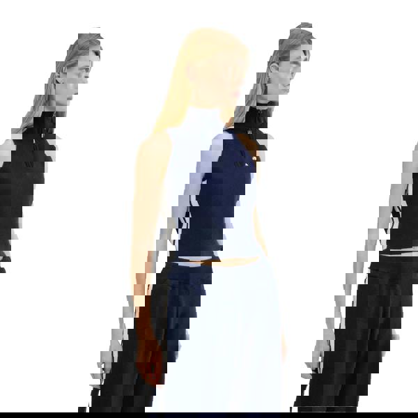 Ellesse Womens/Ladies Surista Quarter Zip Top - Navy - 