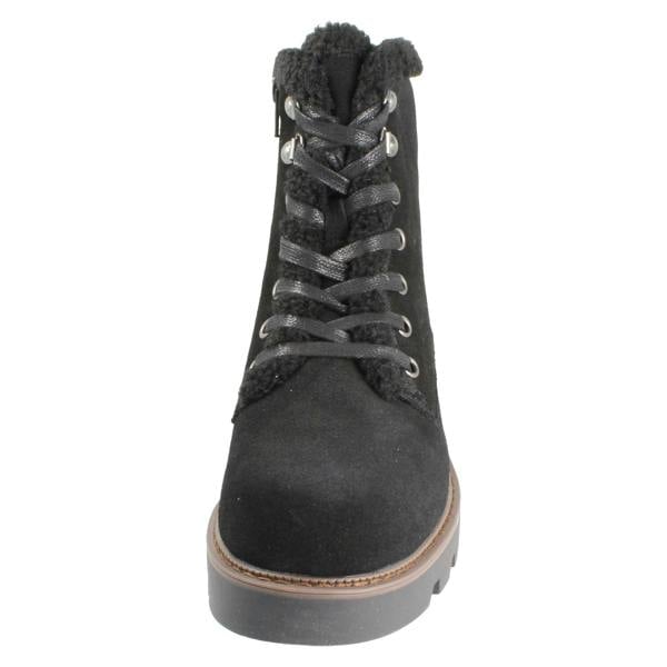 Hush Puppies Ladies Hush Puppies Suede Casual Ankle Boots Aurelia