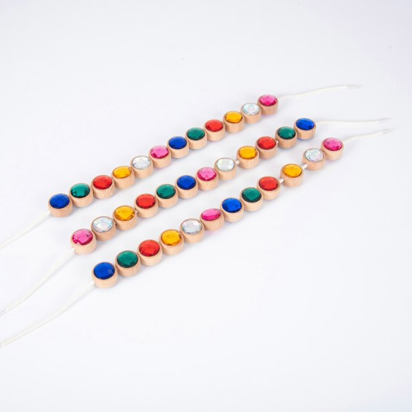 tickit Wooden Lacing Jewels