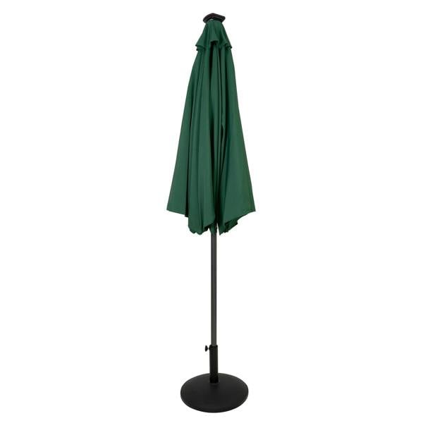 Jardi LED Tilt Parasol 2.7m With Tilt Base – Green