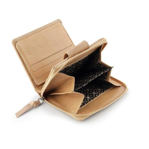 PRIMEHIDE Women's Small Trifold Leather Purse - Selena