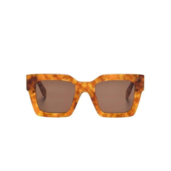 Off White Jackson Tortoise Shell Sunglasses - Light Havana - 