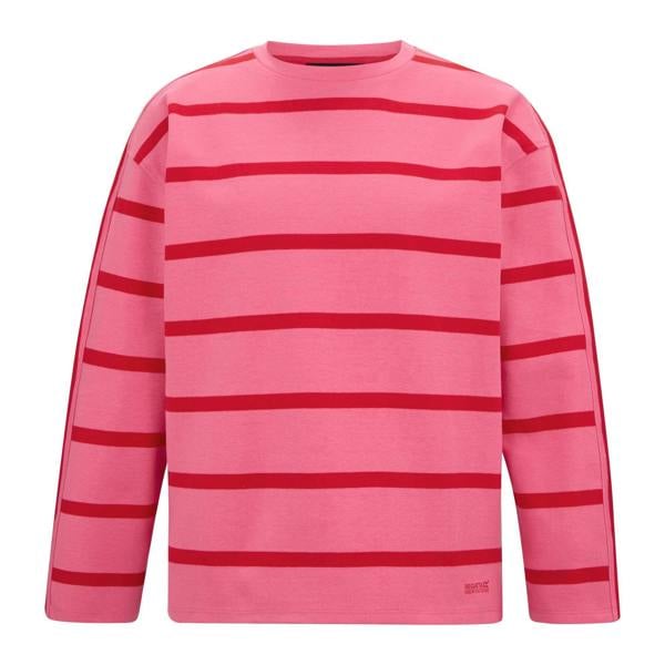 Regatta Womens/Ladies Avira Sweatshirt - Pink Lemonade/Red - 