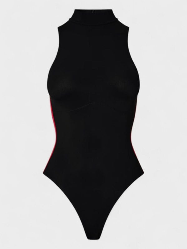 Off - White Athletic Logo Band Bodysuit Black - Supplied FashionOff - White