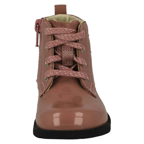 Clarks Girls Clarks Lace Detail Zip Up Ankle Boots Dabi Lace