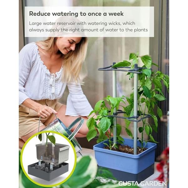 CHARLY CHILI Chili pot with water tank & climbing system
