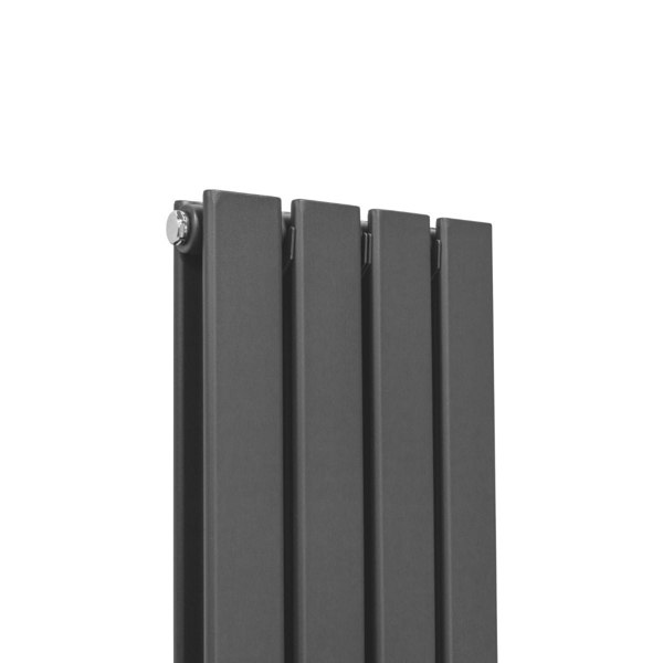 Designer Flat Panel Radiator - Anthracite Grey (1600mm x 280mm)