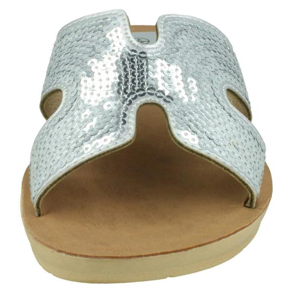 Savannah Ladies Savannah Sequin Mules F00354