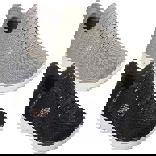 Skechers Summits Classy Night Womens Slip-Ins Casual Sports Trainer