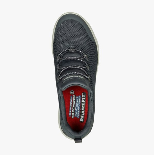 Skechers Work 77281EC MARSING - WAIOLA SR Womens Occupational Trainers Charcoal