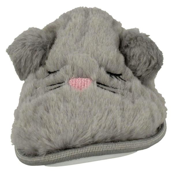 Spot On Ladies Spot On Mouse Detailed Mule Slippers X2116