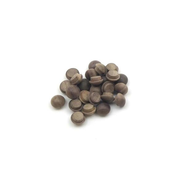3/8" - 9.5mm Walnut Mushroom Plug