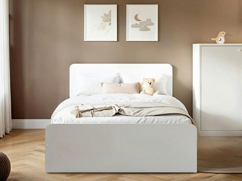 Flair Furnishings Wizard Small Double White Bed Frame