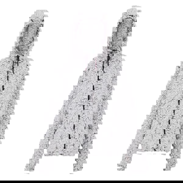 Regatta Womens/Ladies Zelpha Fluffy Hooded Fleece Jacket - Deep Plum - 