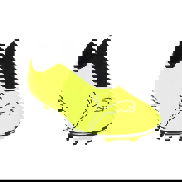 Puma Mens Finesse Slip-on Firm Ground Football Boots - Yellow - 