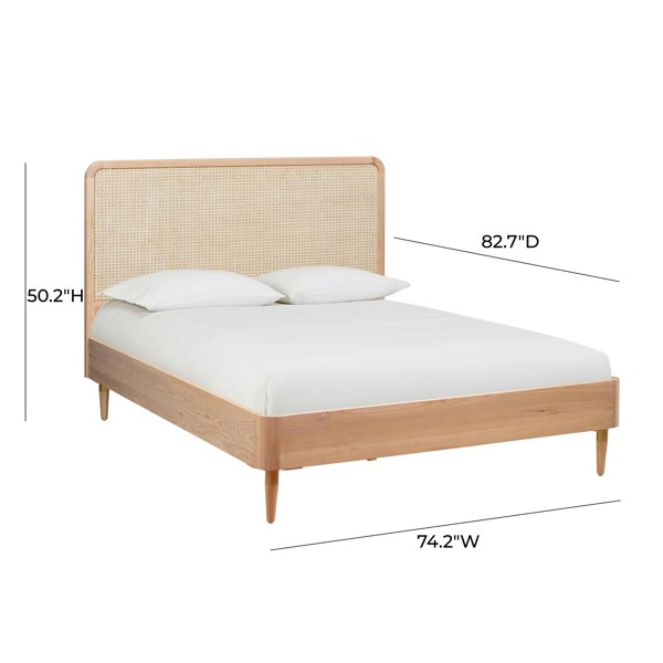 Furniture Edit Carmen Cane Bed in Super King Size