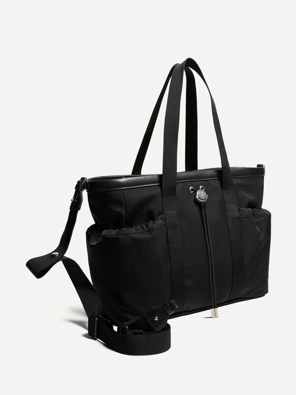 Moncler Enfant Baby Tote Changing Bag in Black (38cm)