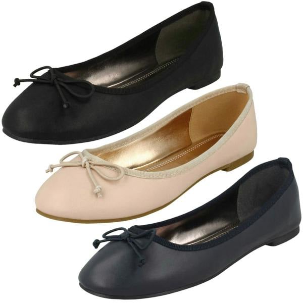 Anne Michelle Ladies Anne Michelle Ballerina Shoes